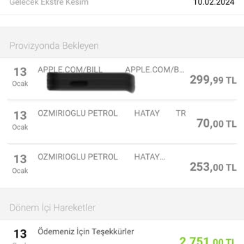 Apple Habersiz Hesabımdan Onaylamadan Para Çekilmiş