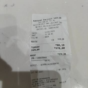 Özel Erciyes Hastanesi İlgisizlik Tersleme Saygısız Davranması