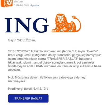 TR Star Kredi Ve ING Bankası