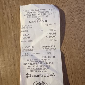 Özel Hayat Hastanesi (Elazığ) 3 Dakikada Unutulmayacak Muayene Hayal Kırıklığı