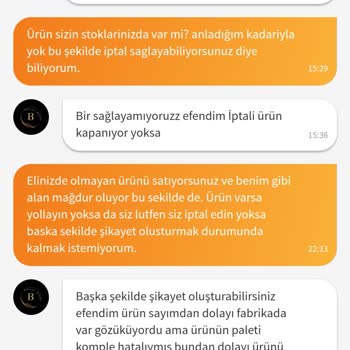 Trendyol Satıcı Denetimi Yok