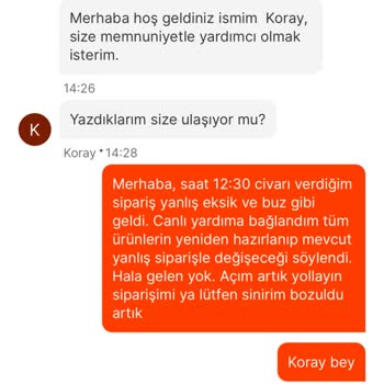 Migros Yemek Uygulaması 10 Saatte Teslimat Yapamadı