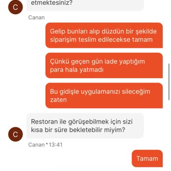 Migros Yemek Uygulaması 10 Saatte Teslimat Yapamadı