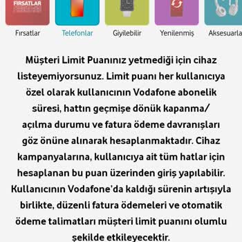 Vodafone Puanlarım Yok Oldu!