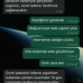 Zara Üründe Yok Parada