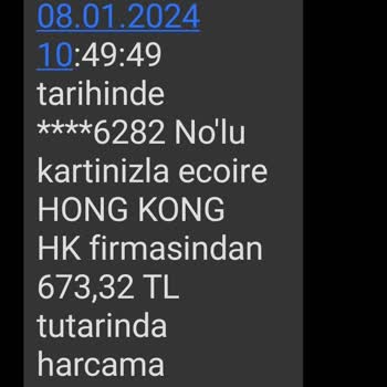 Ecoire İnternet Alışverişinde Tatsız Deneyim