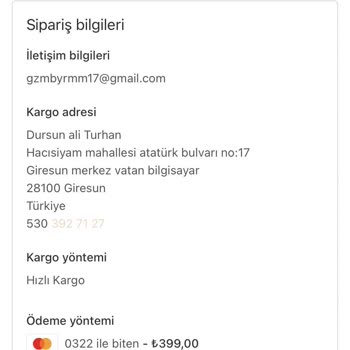 IyiFirsatlar (iyifirsatlar.com) İyifirsatlar.com Ürünümü Göndermiyor. Parasını Ödememe Rağmen