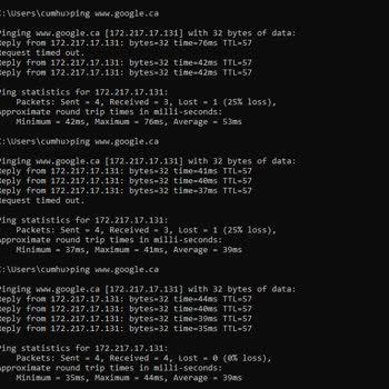 Kablo Net İnternet Anlık Lost Ve Ping (Upload) Yükselmesi