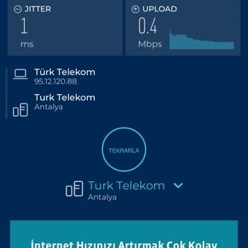 Bıktıran Cinsten Türk Telekom Mbps Düşüklüğü