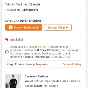 Trendyol Çevrimiçi Alışverişte İade Ve Teslimat Sorunları