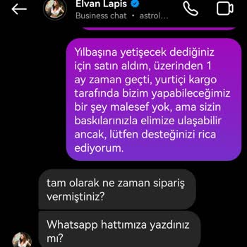 Yurtiçi Kargo Astrolog Elvan Yaratım Ajandası Satın Aldım Ajanda Gönderilmedi