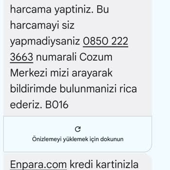 QNB Finansbak Enpara Kredi Kartı Mağduruyum. Hiçbir Güvenlik Yok!