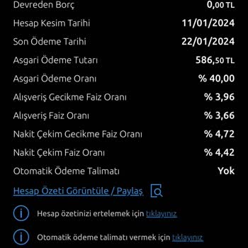 Yapı Kredi Yıllık Kart Ücreti