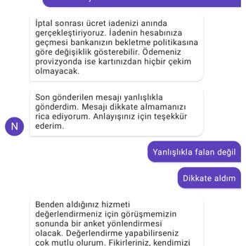 Getir Müşteri Temsilcisi Vurdumduymazlıktan Geliyor.