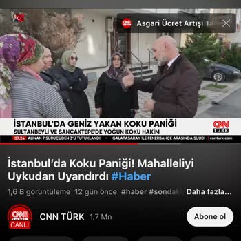 İBB - İstanbul Büyükşehir Belediyesi Sancaktepe Gate Of Anatolia Bölgesi Uyutmayan Koku