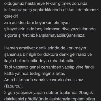 Sanko Üniversitesi Hastanesi Doğum Sonrası Hastane Karmaşası