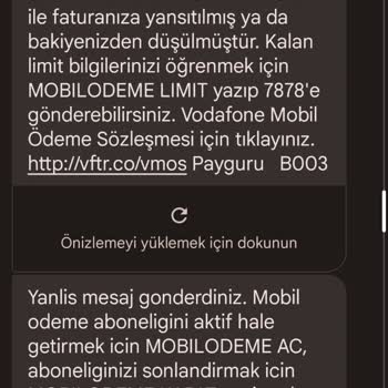 Vodafone Ve Tencent İznim Olmadan Faturam Üzerinden Alışveriş Yapmış