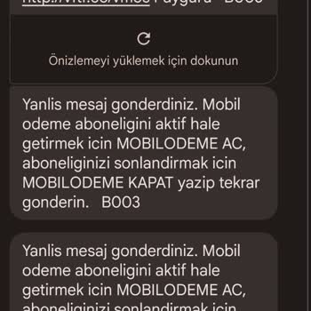 Vodafone Ve Tencent İznim Olmadan Faturam Üzerinden Alışveriş Yapmış