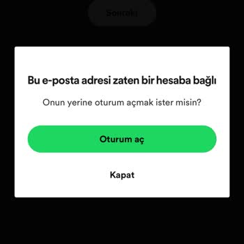 Spotify Premium Hesabıma Giremiyorum