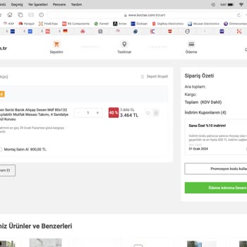 Koçtaş Online Siparişimi Haksız Yere İptal Etti!