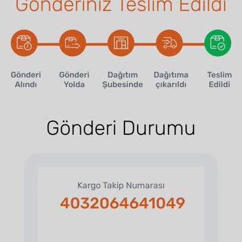 Aras Kargo Kargomu Almadım Ve Teslim Edildi Yazdınız