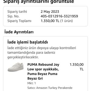 Amazon Satın Alınan Ürünün İnceleme Sonrası Geri Gönderilmeme Sorunu