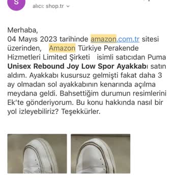 Amazon Satın Alınan Ürünün İnceleme Sonrası Geri Gönderilmeme Sorunu
