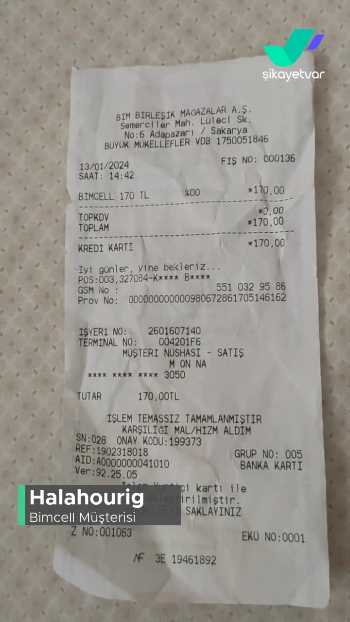 Bimcell Tl Yükleme Yaptım Ama Gelmedi! videonun kapak resmi