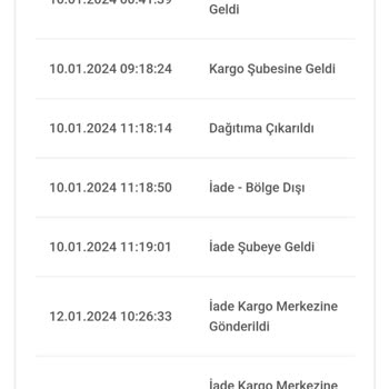 Birgündekargo Teslim Sorunu