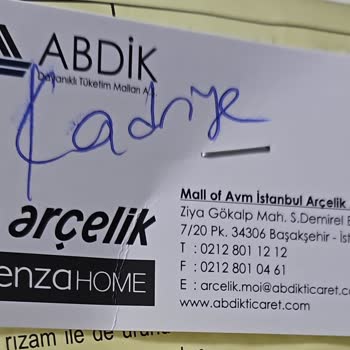 Arçelik Mall Of İstanbul ® Abdik Day. Tük. Mal. Tic.