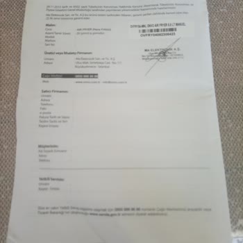 Onvo Elektrikli Mutfak Aleti İade Sorunu Ve Çözüm Talebi