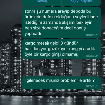 Gentilbutik İletişim Yok İlgilenen Yok Çok Kötü