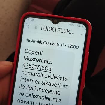 Türk Telekom Arıza Sorunun Giderilmemesi