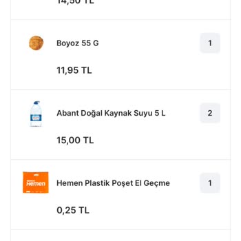 Migros Gelmeyen Ürünün Parasının Alınması