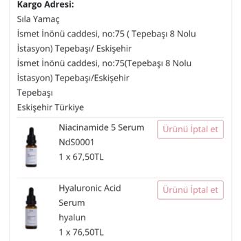 Doa Kozmetik Ürünümü Göndermedi Para İademi De Yapmadı