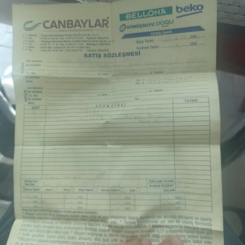 Canbaylar Malatya'da Mobilya Mağazasından Alınan Ürünün Renk Ve Hasar Sorunu