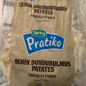 Torku Donmuş Patatesin Tadı Çok Kötü Ve Kuru