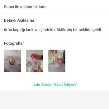 Sürat Kargo Dolap Uygulaması Üzerinden Satılan Ürünün Zarar Görmesi