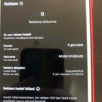 Instagram Aktif Olmayan Reklamdan Sürekli Para Çekiyor