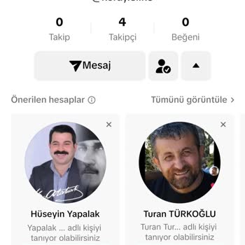 Sahte TikTok. Hesabı