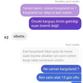 Kids Zonia Fotoğraf Makinesi Kargosu Ve İade Sorunu