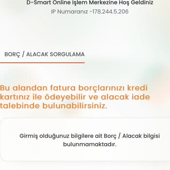 D-Smart İlgisiz Müşteri Temsilcisi