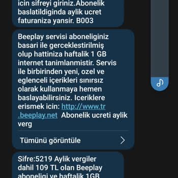 Vodafone - Beeplay Haksız Kazanç Ortaklığı