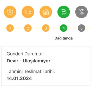 Bir Günde Kargo Kargo Devir-ulaşılamıyor Hakkında