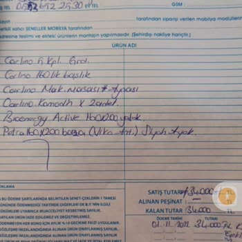 Akşehir Şeneller Bellona Bayii Memnuniyetsizliği