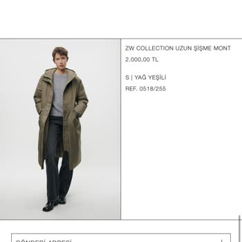 Zara Ürünlerimi Kendi Keyfine Göre İptal Etmiş