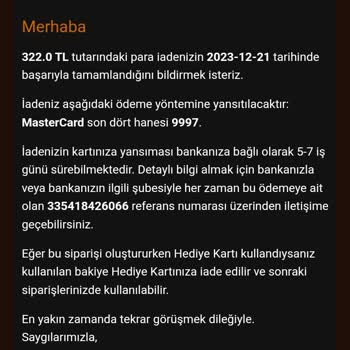 Ziraat Bankası Amazon İadem Yatırılmadı. Banka İle İletişime Geçemiyorum