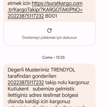 Sürat Kargo Evime Teslimat Yapmayan Kargo Şirketi