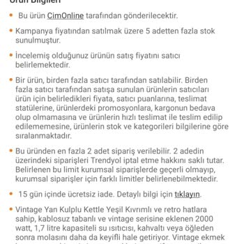 Trendyol Müşteri Mağduriyeti Hakkında