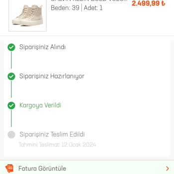 In Street Ten Aldığım Ürünler 11 Gündür Kargo Şubesinde Bekletiliyor